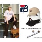 FILA x BE:FIRST EMBLEM CAP 231013100 フィラ × ビーファースト キャップ 帽子 エンブレム ノベルティ SOTA SHUNTO MANATO RYUHEI JUNON RYOKI LEO BMSG