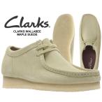 ショッピングスウェード CLARKS WALLABEE MAPLE SUEDE 26155515 クラークス ワラビー モカシン シューズ カジュアル メープル スウェード クレープソール