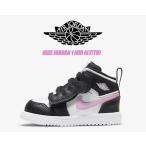 NIKE JORDAN 1 MID ALT(TD) white/lt arctic pink-black at4613-103 ナイキ ジョーダン 1 ミッド トドラー キッズ スニーカー AJ1 ベビー 子供靴