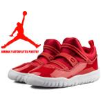 NIKE JORDAN 11 RETRO LITTLE FLEX(TD) gym red/black-white bq7102-623 ナイキ ジョーダン 11 リトル フレックス TD キッズ トドラー スリッポン AJ XI レッド