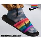 ショッピングベナッシ NIKE BENASSI JDI BETRUE blck/black-multi-color cd2717-001 ナイキ ベナッシ JDI ビー・トゥルー スポーツサンダル シャワーサンダル レインボー LGBT