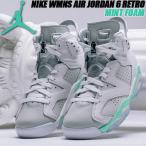 NIKE WMNS AIR JORDAN 6 RETRO white/pure platinum-mint foam dq4914-103 ナイキ ウィメンズ エアジョーダン 6 レトロ レディース AJVI ミント フォーム