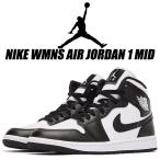 ショッピングjordan NIKE WMNS AIR JORDAN 1 MID white/black-white dv0991-101 ナイキ ウィメンズ エアジョーダン 1 ミッド スニーカー AJ1 ホワイト ブラック