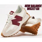 NEW BALANCE WS327KA width B ニューバランス ウィメンズ 327 レディース スニーカー ヘリテージ ホワイト バーガンディ スエード シンセティックレザー