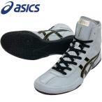 【サイズ交換送料無料】アシックス asics レスリングシューズ ライナースポーツオリジナルデザイン ボクシングシューズ Sグレー×ブラック×ゴールド A509
