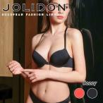 Jolidon FRENCH CONNECTION ランジェリー ブラ 3/4カップ プッシュアップブラ フラワー柄リバーレース フロントホック