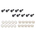 990515-06 スクリーンビスブラックＭ５Ｘ１５ 10PCS/SET POSHフェイス