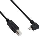 chenyang Micro USB - принтер кабель,Micro USB OTG 90 раз прямой угол - USB Type B принтер сканер 