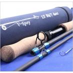 M MAXIMUMCATCH Maxcatch Spey нахлыстовое удилище 4 деталь карбоновый fly рыбалка удилище mese* камера имеется (Size:7/