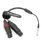Alvin's Cables Z CAM E2 для 5 булавка to двойной XLR 3 булавка ( женский ) звук ввод кабель распорка 5 булавка мужской ответвление кабель 