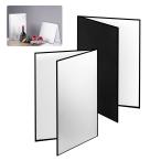 Meking плоский отражатель рефлектор 3-in-1 свет инструмент товар фотосъемка для 29.7x42cm A3 размер 1 листов .3 цвет соответствует - серебряный / белый / чёрный . свет /. свет / колесо .