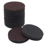 ginoya мебель ползун, 8 листов ввод 83mm круг . мебель перемещение накладка повторный использование возможность тяжелый мебель легко перемещение царапина предотвращение * звукоизоляция ( кофе )