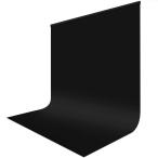 FotoFoto 背景布 黒布 2m x 3m 暗幕 厚手 黒幕 撮影用 背景 黒 布 透けにくい 黒い布 シワが出来やすくない 黒い背景 撮影 背景