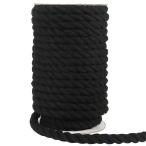 Tenn Well 10mm хлопок трос, 15m хлопок шнур хлопок . хлопок трос орнамент вязание DIY оборудование орнамент башня для кошки. для ремонта ( черный )