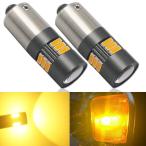 Eseastar BAY9S H21W LED バルブ爆光 アンバー ポジション ナンバー灯 ルームランプ ハイパワーチップ CANBUSキャンセラー