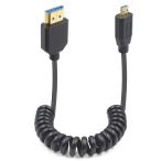 Duttek 8K Micro HDMI to HDMI кабель 48Gbps супер тонкий Micro HDMI to HDMI конверсионный адаптор HDM