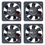 PENGLIN 4PCS охлаждающий вентилятор 5010 12V рукав подшипник вентилятор 3D принтер вентилятор 50mm X 50mm X 10mm DCfa