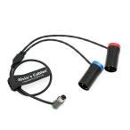 Alvin's Cables тонкий TA5F из двойной LP XLR 3 булавка мужской аудио кабель Wisycom-MCR54| Lectrosonic