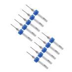 CoCud микро PCB дрель bit 3.175 mm автомобиль nk0.9 mm разрезной e Gitanes g stain машина baido печатная плата дрель bit C