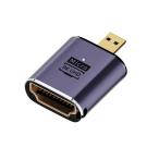 cablecc микро HDMI мужской -HDMI 2.1 женский UHD удлинение Gold конвертер адаптор 8K 60hz HDTV соответствует 