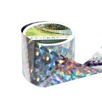 OFFO птица .. Kirakira лента 4.8cm ширина ×100.6m длина 25% больше количество szme... двусторонний отражающий тент грамм лента солнце свет . сильно отражающий сделать . птица ...