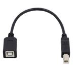 cablecc Type B мужской USB 2.0 - женский удлинение ke- blue black принтер сканер диск 20cm