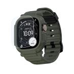 elkson Apple Watch Ultra 3/2/1 частота кейс 49mm экран протектор усиленный стекло Quattro Prosi Lee 