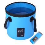 Wlikn складной soft ведро рыбалка для силикон производства compact место хранения многофункциональный автомобильный уличный мойка машин кухня кемпинг путешествие для 