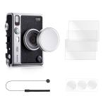 Rieibi instax mini evo линзы защита аксессуары,[ экран усиленный тонировка стёкол пленкой + линзы защитная плёнка + линзы колпак ] выпадение предотвращение s