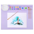 PATIKIL 20" x 16" силикон craft подушка предотвращение скольжения жаростойкий полимер картина DIY глина для tower si держатель имеется магнит тип 