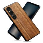 MQman Xperia1vi SO-51E кейс из дерева покрытие . персик. дерево . дерево материалы натуральное дерево ударопрочный soft грецкий орех беспроводной зарядка соответствует (Xper