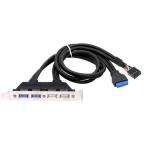 CY кабель внутри часть 4 USB2.0 &amp; USB 3.0 женский крепление panel материнская плата 9 булавка 19 булавка 20 булавка дефлектор кабель 