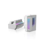 EZDIY-FAB защита серии ATX 24 булавка 180 раз источник питания коннектор 24 булавка угол адаптор Infinity зеркало ARGB свет,