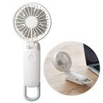 リズム ハンディファン  Silky Wind Mobile 3.1 ライトグレー 携帯扇風機 卓上扇風機 シルキー ウィンド モバイル RHYTHM 9ZF036RH82