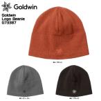 ショッピングビーニー 2023-24 GOLDWIN（ゴールドウィン）Goldwin Logo Beanie（ビッグロゴ ビーニー）G73387【スキーニット帽/数量限定】