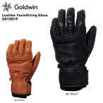 21-22 GOLDWIN（ゴールドウィン）【スキーグローブ/限定】 Leather Formfitting Glove（レザーグローブ）G81901P【スキーグローブ】