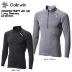 21-22 GOLDWIN（ゴールドウィン）【インナー/数量限定】 Advance Warm Zip Up Long Sleeves（ジップ付きロングスリーブ）GC00310【アンダーウェア】