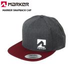 MARKER（マーカー）【キャップ/スポーツ帽子/数量限定】 MARKER SNAPBACK CAP（マーカースナップキャップ）1975420【スポーツキャップ】
