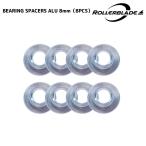 ROLLERBLADE( ролик лезвие )[ ограниченное количество детали ] BEARING SPACERS ALU 8mm( подшипник проставка 8mm)[ роликовые коньки детали ]
