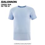 SALOMON（サロモン）CROSS RUN SS TEE M（クロスラン ショートスリーブティー メンズ）【ランニングTシャツ】【2023/在庫処分セール】