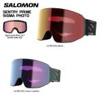 2025-26 SALOMON(サロモン)SENTRY PRIME SIGMA PHOTO + 1LENS(セントリープライム シグマフォト)/ 調光レンズ【スキースノーゴーグル】【早期ご予約】