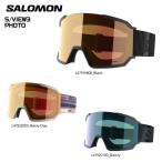 2025-26 SALOMON(サロモン)S/VIEW 3 PHOTO(エスビュー3 フォト)/ 調光レンズ【スキースノーゴーグル】【早期ご予約】