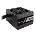 ■箱破損品(新品) ■CORSAIR 80PLUS WHITE認証取得 コンパクト電源ユニット VS550 (CP-9020171-JP) 出力550W