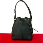 極 美品 LOUIS VUITTON ルイヴィトン ヴィンテージ プチノエ エピ レザー 本革 セミ ショルダーバッグ ブラック 黒 ノワール 186-7