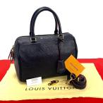 極 美品 LOUIS VUITTON ルイヴィトン スピーディバンドリエール モノグラムアンプラント レザー 2way ショルダーバッグ ハンドバッグ 525-7