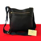 極 美品 希少品 カード付き PRADA プラダ ロゴ エンボス レザー 本革 ショルダーバッグ ボディバッグ サコッシュ ブラック 黒 40211