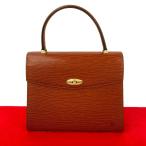 極 美品 LOUIS VUITTON ルイヴィトン ヴィンテージ マルゼルブ エピ レザー 本革 ターンロック ハンドバッグ ケニアブラウン 24279