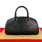 極 美品 袋付き LOUIS VUITTON ルイヴィトン ヴィンテージ ジャスミン エピ レザー 本革 ハンドバッグ ミニ ボストンバッグ ノワール 11450