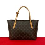 極 美品 LOUIS VUITTON ルイヴィトン ラスパイユ モノグラム レザー トートバッグ ハンドバッグ セミ ショルダーバッグ ブラウン 茶 38612