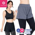 ホットパンツ ヨガウェア ショートパンツ ヨガパンツ ヨガピラティスウェア グレー ブラック 水陸両用 吸水速乾 抗菌防臭 ヨガ フィットネス